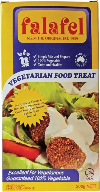 NSM Vegetarian Food Treat Falafel Mix-200 G-AU