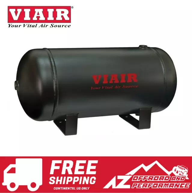 Viair 5.0 Galón Aire Depósito - Dos 1/4" & 3/8"Npt Puertos - 150 Psi - Universal