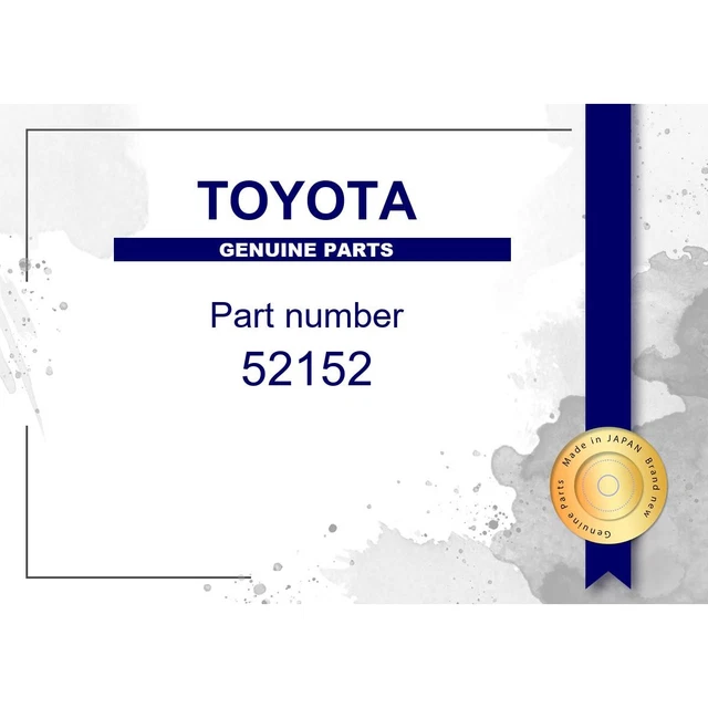 NEW GENUINE TOYOTA ( 52152-76010 ) Rear bumper extension RH x 1 pc £24. ...