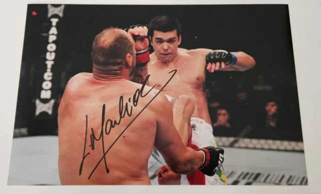 Lyoto Machida Ufc Hand Signed 12X8 Photo