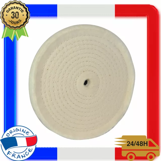 DISQUE DE POLISSAGE 150mm pour Touret Meuleuse Cousu en Spirale Pâte à Polir  EUR 7,63 - PicClick FR