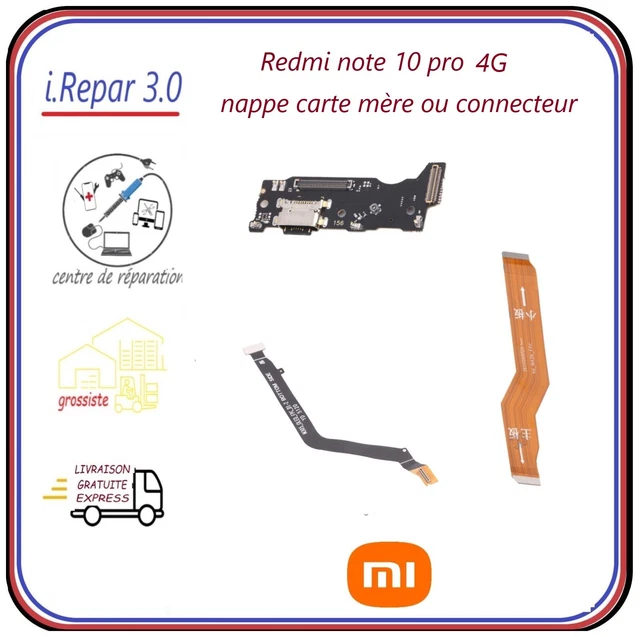 Nappe/Connecteur Pour Xiaomi Redmi Note 10 Pro 4G - Pièce De Rechange Neuf