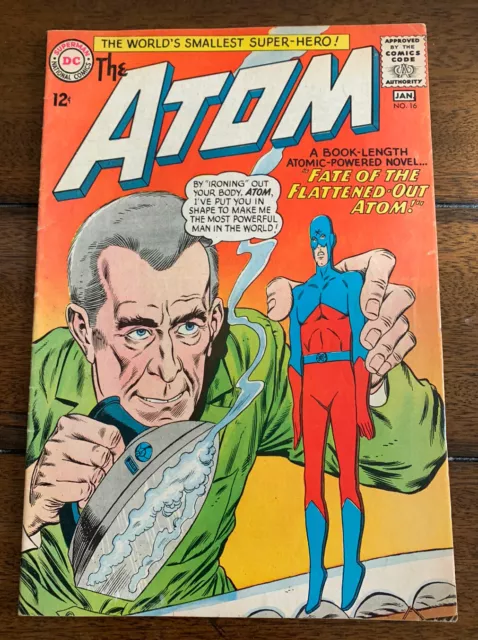 DC Comics Silver Age Atom #16 1965 Gardner Fox Gil Kane VG/VG+