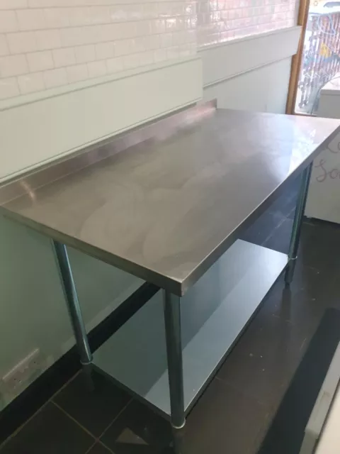 Commercial Stainless Steel Prep Table. Great Condition.