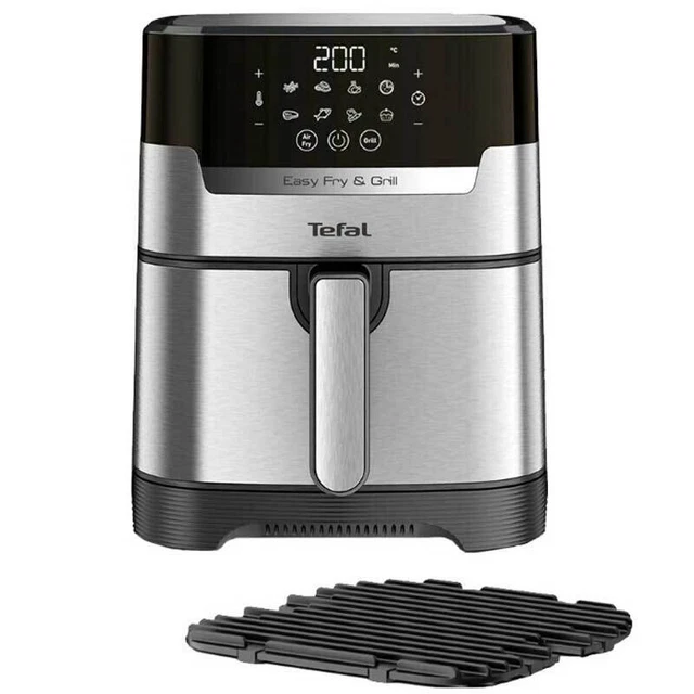 Tefal EY505D Easy Fry & Grill Deluxe - Friteuse à Air Chaud 4,2L 2-en-1 Avec Grill