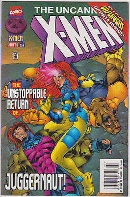 Uncanny X-Men #334, Vol.1, Marvel Comics, High Grade