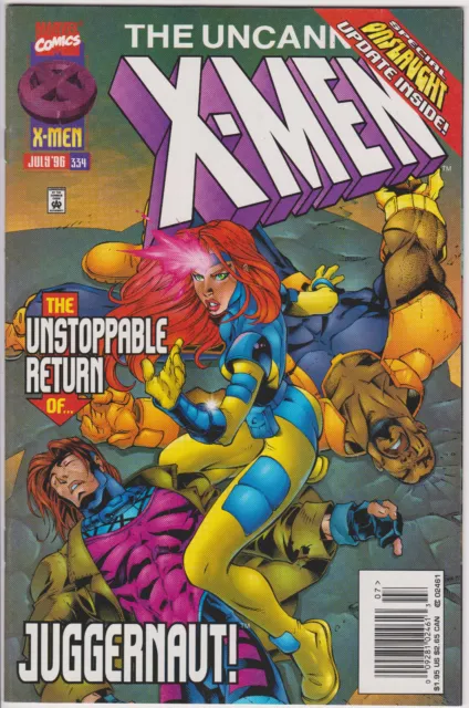 Uncanny X-Men #334, Vol.1, Marvel Comics, High Grade