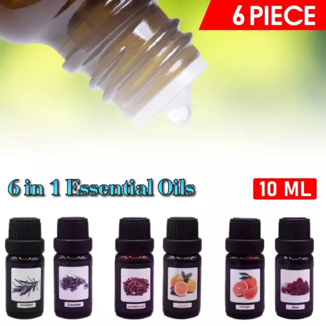 ESSENTIAL OILS 10ml 100% Pure &Natural Aromatherapy Oil- Multi Scent Humidifier