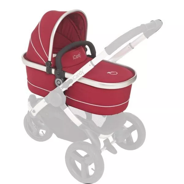 iCandy Peach Jogger Carrycot - Cranberry