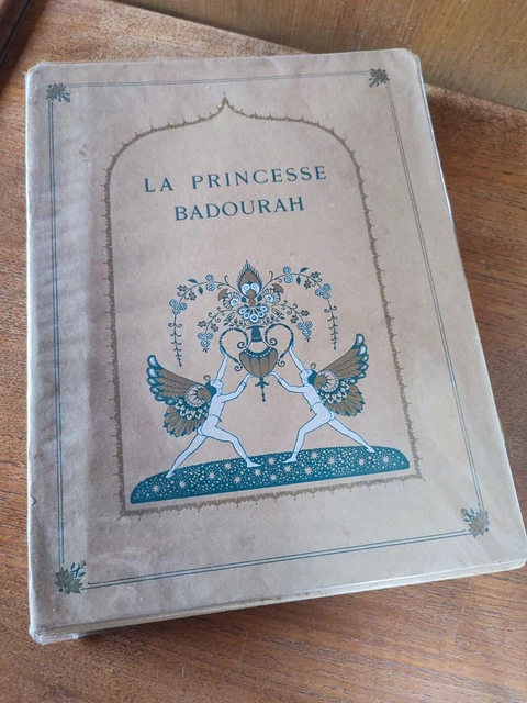Livre 'La Tempête' De Shakespeare - Illustrations D'Edmond Dulac - Édition Piazza - Reliure Signée Flammarion-Vaillant - Vintage (années 1900-1960)