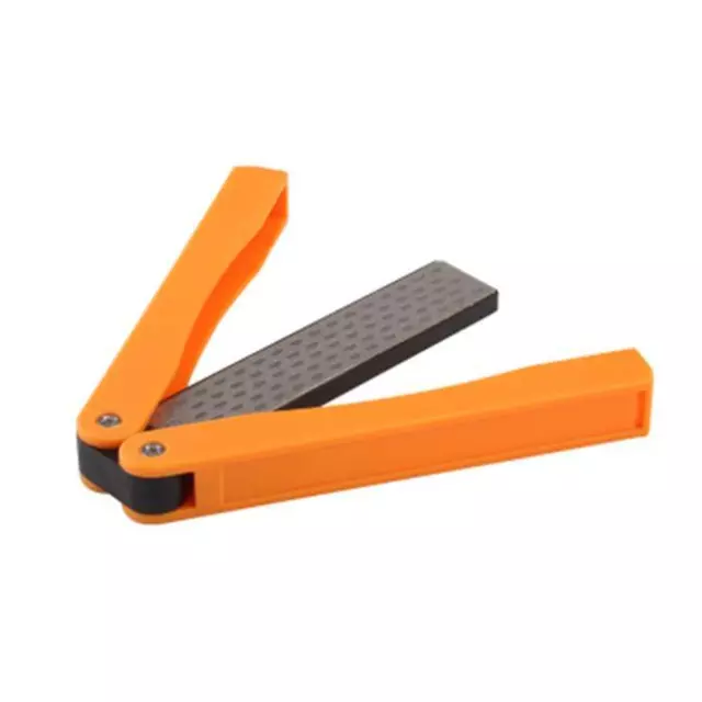 Double Sided Folding Diamond File Sharpener Scissors Tool Sharpening Stone FA 3