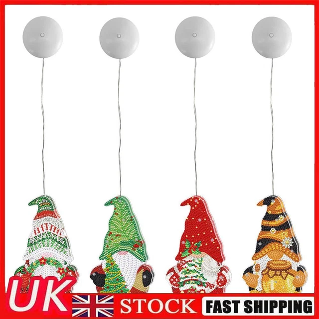 5D DIY Special Shape Diamond Painting Goblin Crystal Diamond LED Hanging Light