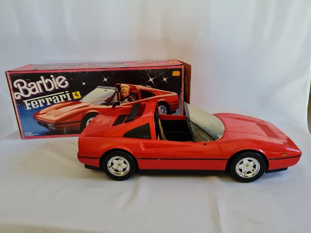 FERRARI DI BARBIE Anni 80 Vintage Istruzioni Scatola Mattel EUR 50