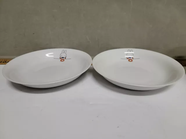 Dick Bruna Miffy Lawson Porcelain Bowls set of 2 Used