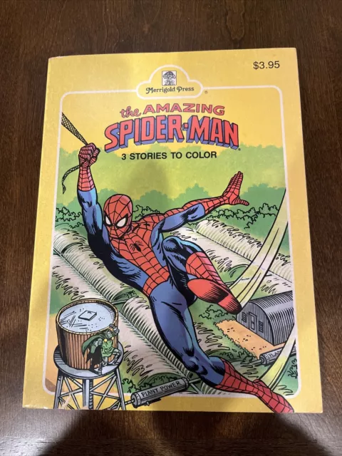 1977 The Amazing Spiderman A Book Of Colors And Days Of The Week Merrigold  Press 