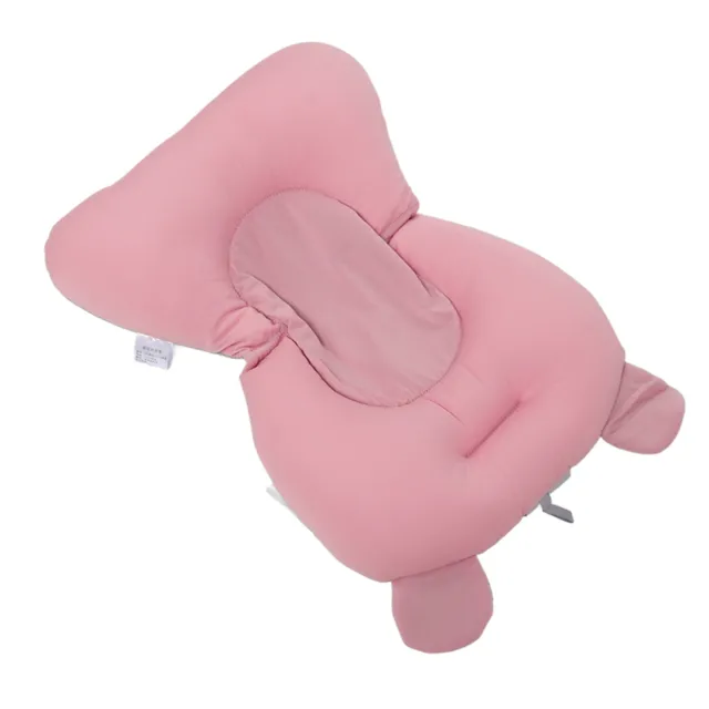 Soft Baby Bath Support Cushion Pad Cute Breathable Adjustable Newborn Bathtu UK