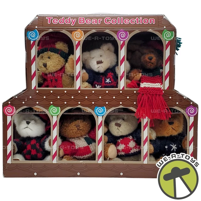HUGFUN TEDDY BEAR Collection Holiday Plush Bear Multipack of 7 Costco ...