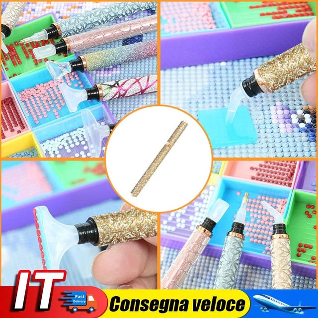Kit 34 Accessori Per Diamond Painting - Penne, Vassoi E Pietre | Per Ricamo Con Diamanti Fai Da Te - Foto 8