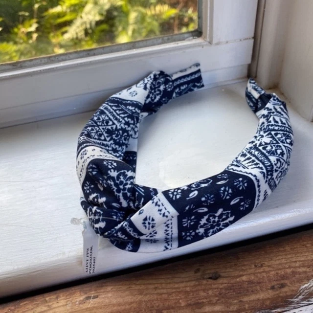ANTHROPOLOGIE NWT HEADBAND Namjosh Leopard Beaded Twist  display picture 3