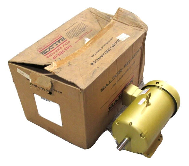 New Baldor Em3615T Motor 5Hp 230/460V 1750 Rpm 184T