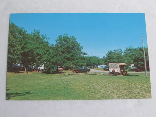 G81 Postcard Bewabic State Park Iron River Michigan MI
