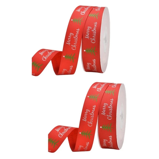 2x Urlaub Band Handwerk Weihnachten Band Weihnachten Geschenk Bögen Bänder 10