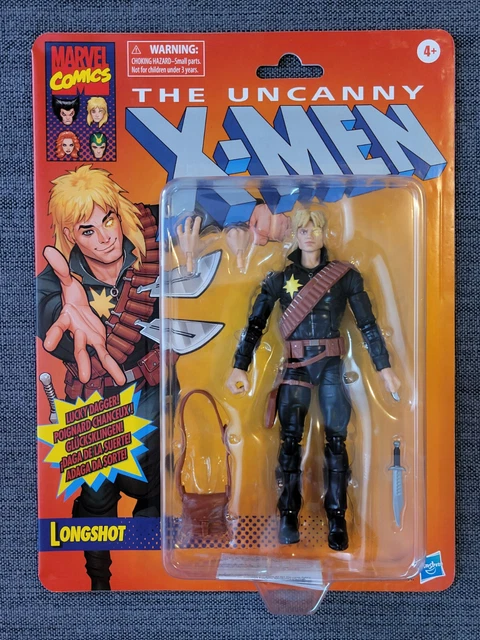 LONGSHOT HASBRO MARVEL Legends Series Retro 6" Action Figure Uncanny X