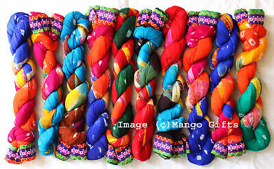 Tie-Dye Cotton Scarves Stoles Wrap Dupatta Multi Color Women Scarf Lot 25 Pcs