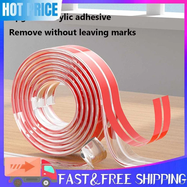 Transparent Furniture Guard Home Baby Anti-collision Protection Strip (10MM*5M)