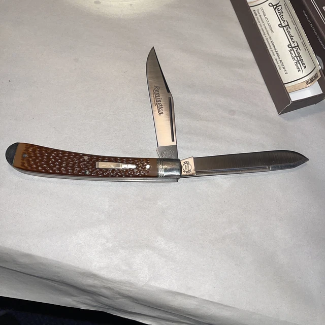 Mint ORIGINAL 1998 Remington R293 HUNTER TRADER TRAPPER Bullet Knife OG BOX