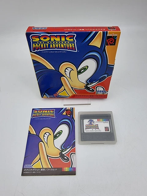 SONIC THE HEDGEHOG Pocket Adventure neo geo Pocket Japon Used Tested ...