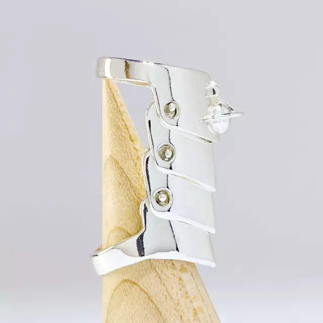 VIVIENNE WESTWOOD ARMOR Ring Silver 925 £415.02 - PicClick UK