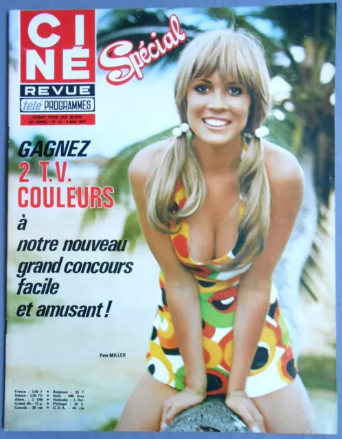 ►Cine Revue 18/1972-Raquel Welch -Farah Diba- Liza Minnelli-Catherine Deneuve...