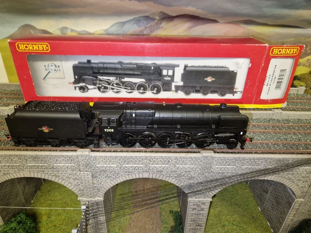 HORNBY BR CLASS 9F 92108 R.2105A £90.00 - PicClick UK