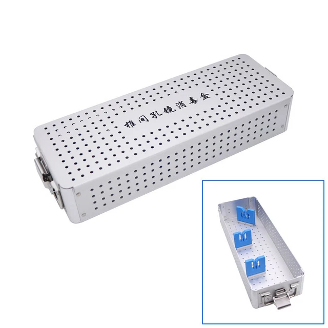 Autoclave Sterilization Cassette Tray Box Design for Intervertebral endoscopy