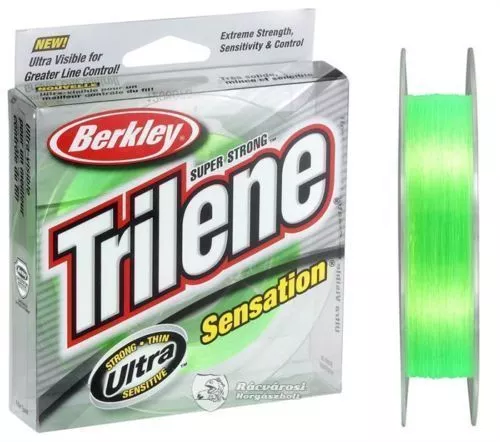 Berkley Trilene Sensation Mono Fishing Line 330yds 12 LB (Solar Green)