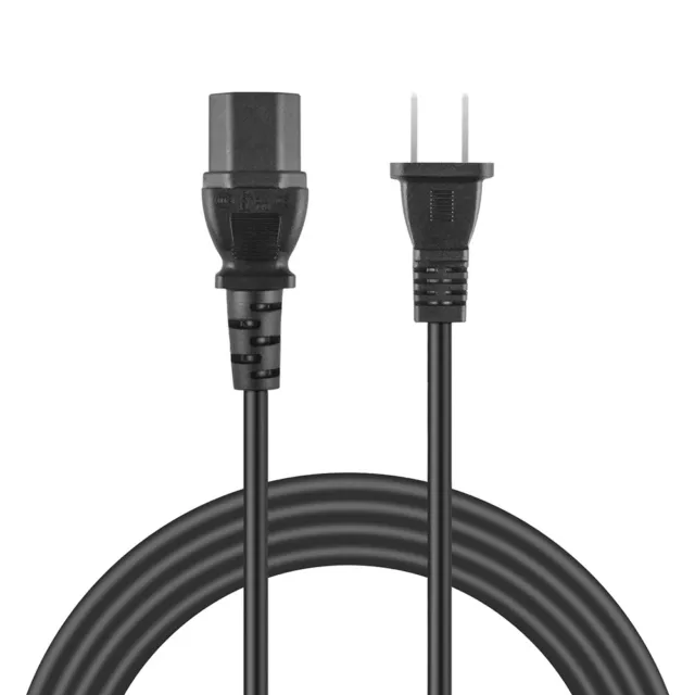 UL 6FT AC Power Cord Cable For Marantz CD6007 CD Player 2-Prong Plug Lead PSU