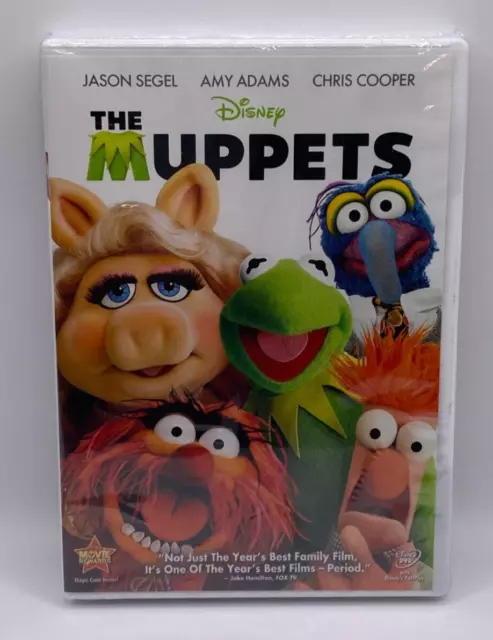 The Muppets Starring Amy Adams Family Adventure Comedy on DVD New Free Shipping