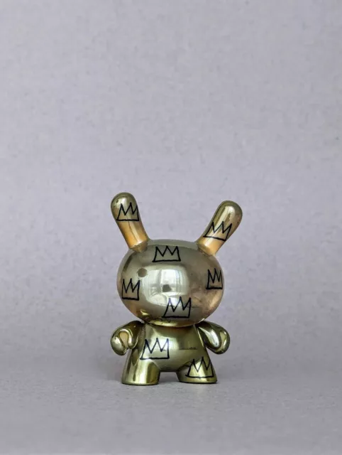 Dunny Jean-Michel Basquiat 2018 CASE EXCLUSIVE - 3'' art toy kidrobot SUPER RARE 2