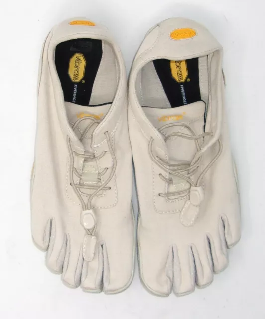 Vibram Five Fingers Womens KSO ECO Cross Training Shoe Beige 8.5-9 - USED