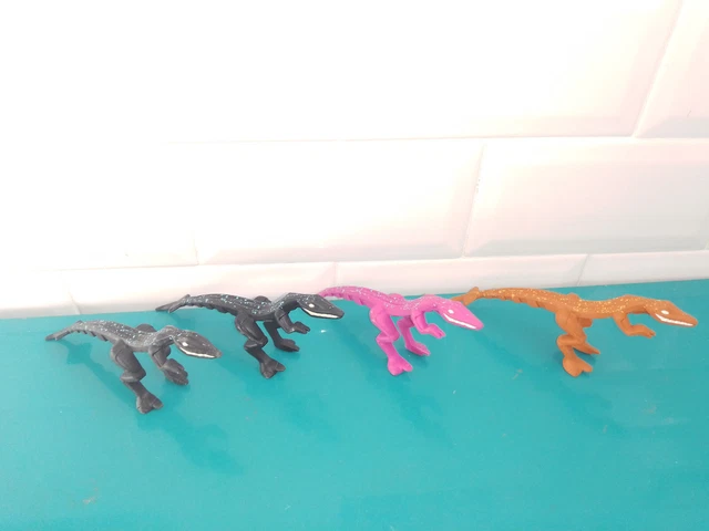 Lego minifig figurines personnages lot de 4 dinosaures dino 2010 ancien