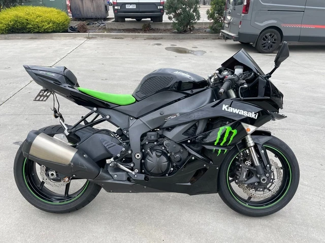 Kawasaki Zx6 Zx6R 11/2008 Model 76430Kms Stat Project Make An Offer