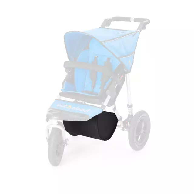 Out'n'About Single Storage Basket For Nipper V3, V4 & Sport Pushchair Accessory