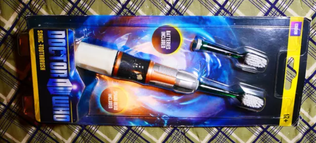 Vintage Dr. Who Sonic Toothbrush in sealed original packaging