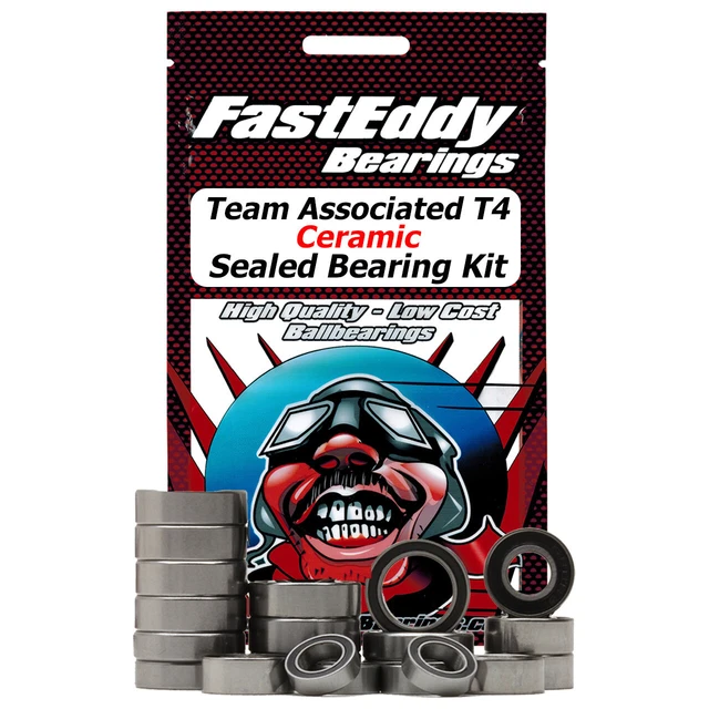 XXX Team Associated T4 Ceramic Sealed Bearing Kit - 5/32x5/16x1/8 - 3/8x5/8x5/32