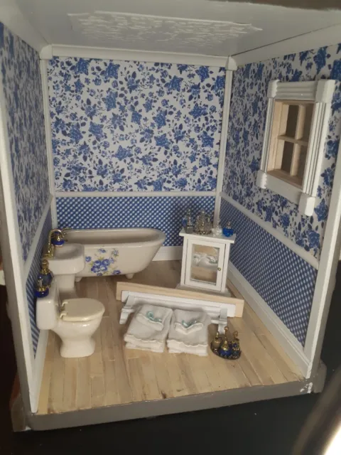Dollhouse Miniature Room Box 1:12 scale