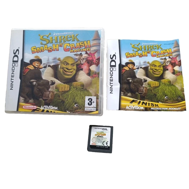 SHREK SMASH N' Crash Racing Nintendo DS Game £5.99 PicClick UK
