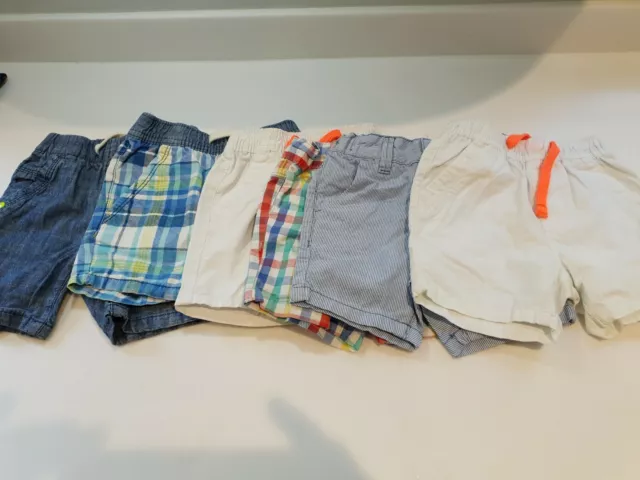Next Girls Summer Shorts Bundle Age 9-12 Months Excellent Condition
