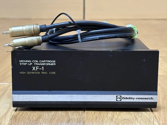ごま fidelity research XF-1 FIDELITY RESEARCH XF-1 Type L Step-Up Transformer Toroidal Design