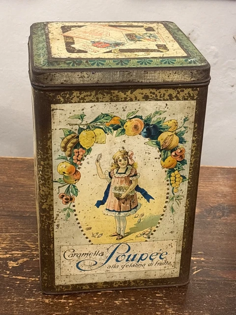 LA BROCANTE DE BLANCHE: Scatola di latta LAZZARONI biscotti